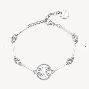 NEW NWT Brosway Bracelet Chakra X Alphabet